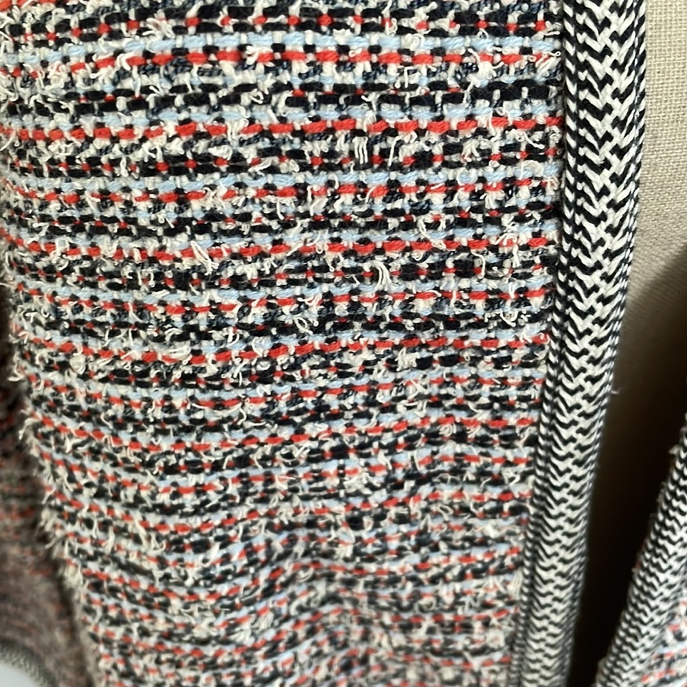 Tweed cotton blazer jacket - Picture 3 of 9